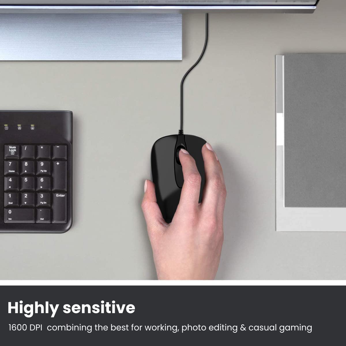 Amazon.in: Buy Portronics Toad 26 Wired Optical Mouse with